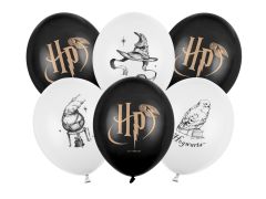 Latex baloni Harry Potter white and black 30cm