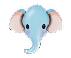 Maxi FX Elephant Blue folijski balon