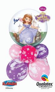 Balonska skulptura Bubble Sofia The First