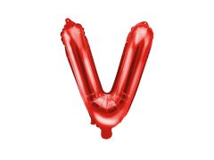 Mini folijski balon slovo V Red