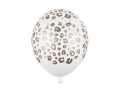 Latex baloni 30 cm Spots Pastel Pure White