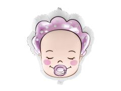 Standard Baby Girl Glossy  folijski balon