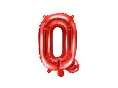 Mini folijski balon slovo Q Red