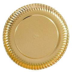 Gold papirni tanjuri 23 cm