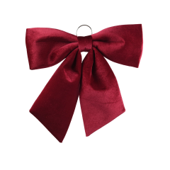 Mašna velvet bordo 57x62cm