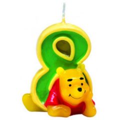 Winnie Pooh svijeća broj 8