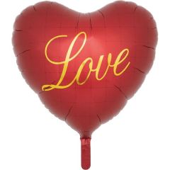 Ibrex  Srce Dark Red Love folijski balon