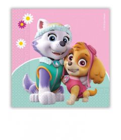 Paw Patrol Skye & Everest salvete 33x33