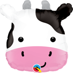 Mini Cute Holstein Cow folijski balon na štapiću