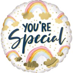 Standard You¨re Special Painted Rainbows folijski balon
