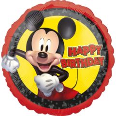 Standard Micky Mouse Forever Happy Birthday folijski balon