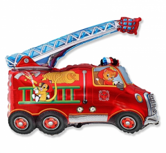 Maxi 24"FX Fire Engine folijski balon