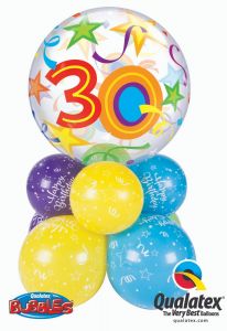 Balonska skulptura Bubble 30 Brilliant Stars