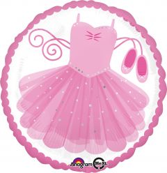 Standard Ballerina Tutu folijski balon