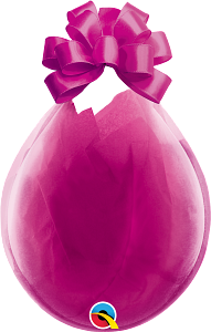 Latex baloni stuffer 48 cm A-Round Diamond Clear