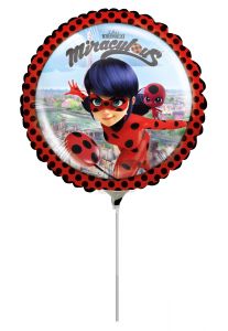 Mini Miraculous folijski balon na štapiću
