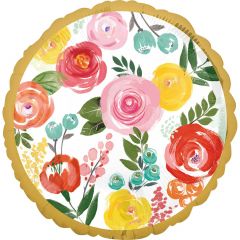 Standard Bright Florals folijski balon