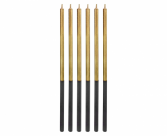 Birthday Platinum svjećice gold