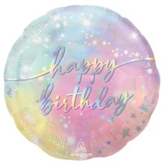 Standard Luminouse Birthday  folijski balon