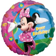 Standard Minnie Happy Birthday folijski balon