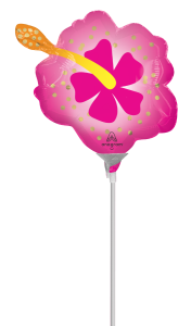 Mini Neon Tropical folija balon na palčki