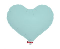 Ibrex "Jelly" Srce Pastel Blue folijski balon