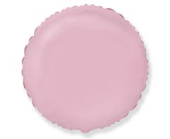 Standard Okrugli Satin Pink folijski balon