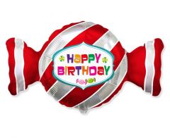 Maxi 24" FX Sweet Candy Red HB folijski balon
