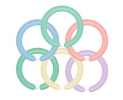 Latex baloni D4 E260 Macaron colours assorted