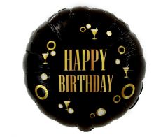 Standard Happy Birthday B&G Party folijski balon