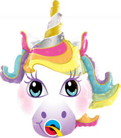Mini Magical Unicorn folijski balon na štapiću