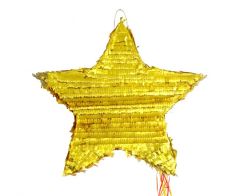 Pinjata Star metallic gold