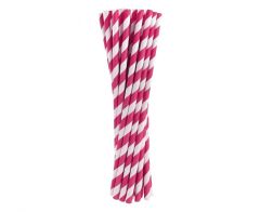 Magenta Stripes Paper slamke 24/1