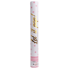 Confetti na ispaljivanje Cannon Pink 40 cm