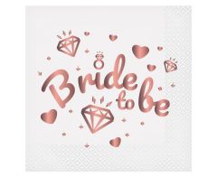 Bride To Be salvete 33x33 cm
