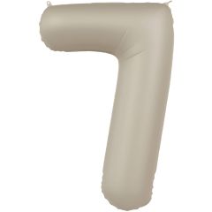 Folija balon broj 7  Creamy Latte