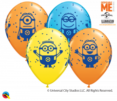 Lateks baloni 28cm Minions