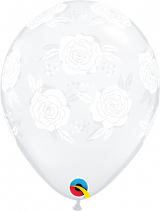 Lateks baloni 28cm Roses in Bloom DC 