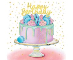 Čestitka Happy Birthday Cake