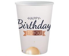 Happy Birthday Balloons čaše 250ml
