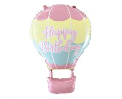 Maxi Balloon Basket Happy Birthday folijski balon