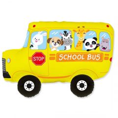 Maxi FX School Bus Yellow folijski balon