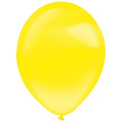 Latex baloni 13cm Crystal Yellow Sunshine