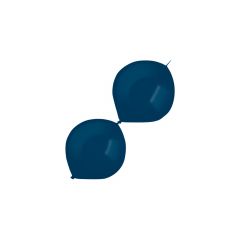 Latex baloni E-Link 30cm Metallic Navy Flag Blue