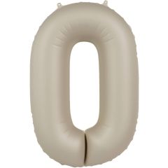 Folija balon  broj 0  Creamy Latte