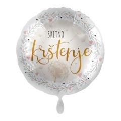 Standard Sretno Krštenje maslačak folijski balon