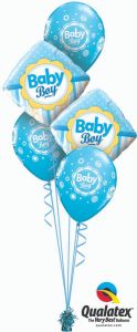 Buket balona Boy Dots & Stripes