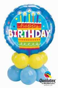 Balonska skulptura Bday Cake