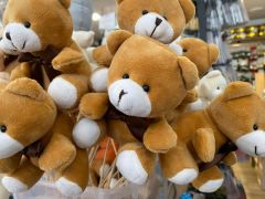  Medvjedić smeđi na štapiću 10x8 cm