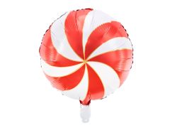 Standard Candy Red folijski balon